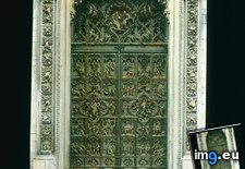 Tags: cathedral, central, detail, door, duomo, exterior, lodovico, milan, pogliaghi (Pict. in Branson DeCou Stock Images)