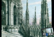 Tags: cathedral, detail, duomo, milan, roof, staircase, walkway (Pict. in Branson DeCou Stock Images)