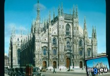 Tags: cathedral, del, duomo, facade, milan, piazza, west (Pict. in Branson DeCou Stock Images)