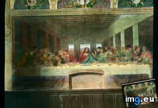 Tags: delle, detail, grazie, interior, leondardo, maria, milan, mural, painting, refectory, santa, supper (Pict. in Branson DeCou Stock Images)