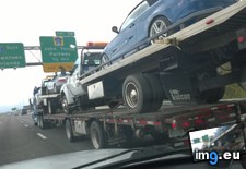 Tags: car, tow, towing, truck, trucks, two (Pict. in My r/MILDLYINTERESTING favs)