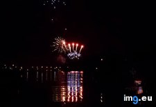 Tags: american, fireworks, flag, reflection, water (Pict. in My r/MILDLYINTERESTING favs)