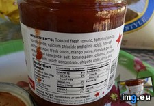 Tags: consecutive, ingredients, list, salsa, tomato, words (Pict. in My r/MILDLYINTERESTING favs)