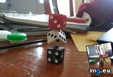 Tags: dice, eachother, stacked, top (Pict. in My r/MILDLYINTERESTING favs)