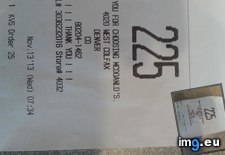 Tags: mcdonalds, receipt, spelled, wrong (Pict. in My r/MILDLYINTERESTING favs)