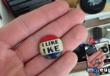 Tags: button, dad, ike, lying (Pict. in My r/MILDLYINTERESTING favs)