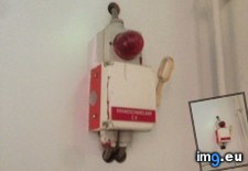 Tags: alarm, fire, friendly, robot (Pict. in My r/MILDLYINTERESTING favs)