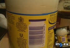 Tags: barcode, jar, mayonnaise (Pict. in My r/MILDLYINTERESTING favs)
