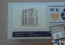 Tags: barcode, box, interesting, mildly, tea (Pict. in My r/MILDLYINTERESTING favs)