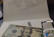 Tags: birthday, card, fresh, imprint, leave, money, was (Pict. in My r/MILDLYINTERESTING favs)