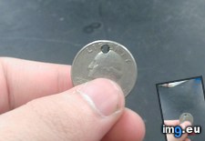 Tags: hole, quarter (Pict. in My r/MILDLYINTERESTING favs)