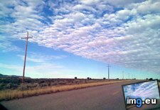 Tags: clouds, line, perfectly, straight (Pict. in My r/MILDLYINTERESTING favs)