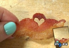Tags: bacon, heart (Pict. in My r/MILDLYINTERESTING favs)