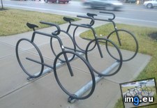 Tags: bike, bikes, rack, shaped (Pict. in My r/MILDLYINTERESTING favs)