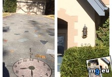 Tags: address, clock, display, driveway, house (Pict. in My r/MILDLYINTERESTING favs)