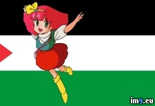 Tags: anime, antizionist, waifu (Pict. in Your Waifu Supports Palestine)