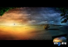 Tags: 1920x1200, morningnight, wallpaper (Pict. in Desktopography Wallpapers - HD wide 3D)