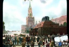 Tags: crowds, gate, lenin, mausoleum, moscow, red, spassky, square (Pict. in Branson DeCou Stock Images)