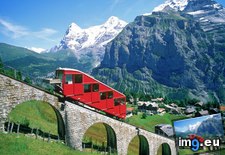 Tags: alps, mountain, railway, switzerland (Pict. in Beautiful photos and wallpapers)