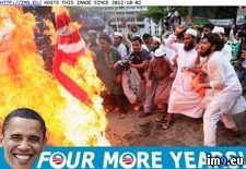 Tags: flag, flames, obama, years (Pict. in Obama the failure)