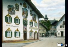 Tags: decorated, frescoes, houses, oberammergau, scene, street (Pict. in Branson DeCou Stock Images)