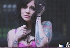 Tags: boobs, emo, girls, hot, leatherlace, phecda, sexy, tatoo, tits (Pict. in SuicideGirlsNow)