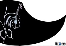 Tags: butterfly, guard, guitar, pick (Pict. in Custom Pickguard Art)