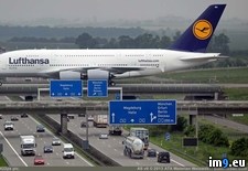 Tags: a380, airbus, airport, autobahn, crossing, leipzig (Pict. in My r/PICS favs)