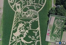 Tags: adventures, aerial, alice, anniversary, commemorating, corn, maze, wonderland, year (Pict. in My r/PICS favs)