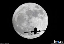 Tags: airplane, front, moon, pass, passes, rarely (Pict. in My r/PICS favs)