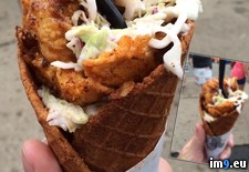 Tags: chicken, cone, fair, state, waffle, wisconsin (Pict. in My r/PICS favs)