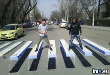 Tags: cool, crosswalk, design, kyrgyzstan (Pict. in My r/PICS favs)