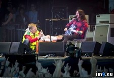 Tags: broke, cast, concert, continues, dave, foot, grohl, play (Pict. in My r/PICS favs)