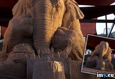 Tags: amazing, chess, elephant, mouse, playing, sand, sculpture (Pict. in My r/PICS favs)