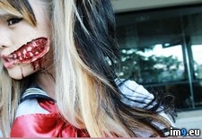 Tags: ahhhhh, cute, girl, halloween, happy, head, reactions, school, seemingly, turned, was (Pict. in My r/PICS favs)