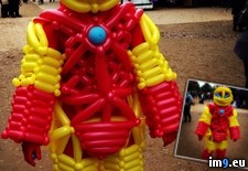Tags: balloons, costume, for, get, hours, iron, man, stood (Pict. in My r/PICS favs)