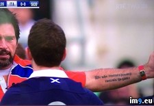 Tags: cool, international, referee, rugby, tattoo (Pict. in My r/PICS favs)