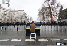 Tags: kiev, man, piano, playing, police, riot (Pict. in My r/PICS favs)