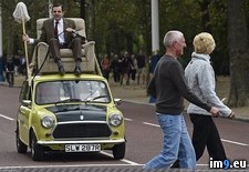 Tags: bean, celebrating, driving, london, mini, top, years (Pict. in My r/PICS favs)