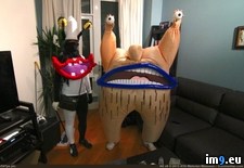 Tags: aaahh, brother, costumes, girlfriend, inflatable, level, monsters, real, suit, sumo (Pict. in My r/PICS favs)