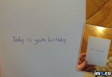 Tags: birthday, boyfriend, card, lot, sister, thought (Pict. in My r/PICS favs)