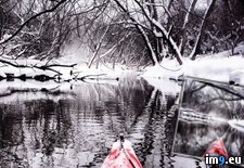Tags: paddlin, winter, wonderland (Pict. in My r/PICS favs)