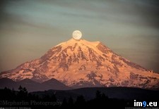Tags: rainier, rising, saturday, supermoon (Pict. in My r/PICS favs)