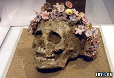 Tags: flower, girl, greece, skull, wearing, wreath (Pict. in My r/PICS favs)