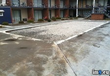 Tags: advertised, did, filled, gravel, had, mention, motel, not, pool, was (Pict. in My r/PICS favs)