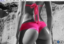 Tags: bikini, pink (Pict. in [Softcore] Female Ass - girls asses in lingerie or nude)