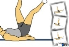 Tags: animated, crunch, kicks, reverse, scissor (GIF in Core exercises animations)