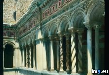 Tags: 13th, basilica, century, cloisters, columns, detail, giovanni, john, lateran, laterano, medieval, rome, san, twisted (Pict. in Branson DeCou Stock Images)