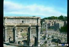 Tags: arch, buildings, face, forum, northwest, romanum, rome, septimius, severus (Pict. in Branson DeCou Stock Images)
