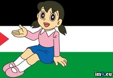 Tags: anime, antizionist, waifu (Pict. in Your Waifu Supports Palestine)
